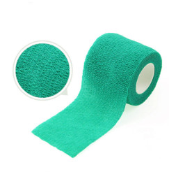 Elastic bandage for a tattoo machine (4.5 m*5 cm) / green
