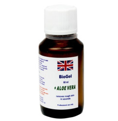 Биогель для педикюра и биоманикюра с алое вера BioGel Aloe Vera, 60 мл
