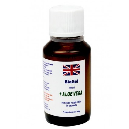 Біогель для педикюру та біоманікюра з алое вера BioGel Aloe Vera, 60 мл