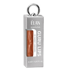 Błyszczyk do ust ELAN х Sokolova - GURU LIPS - 01 Sweet Caramel, 4 ml