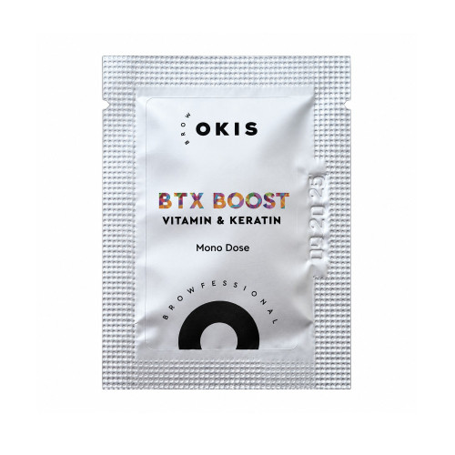Ботокс для брів та вій OKIS Brow - BTX Boost Vitamin & Keratin | саше, 3 мл