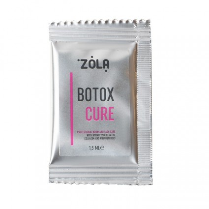 Ботокс для брів та вій Zola Professional brow   lash Botox Cure / САШЕ, 1.5 мл