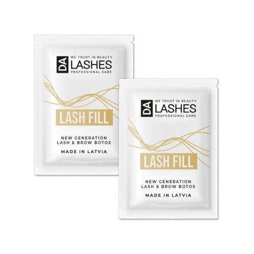 Ботокс для вій та брів Dalashes / LASH FILL, 3 мл (саше)