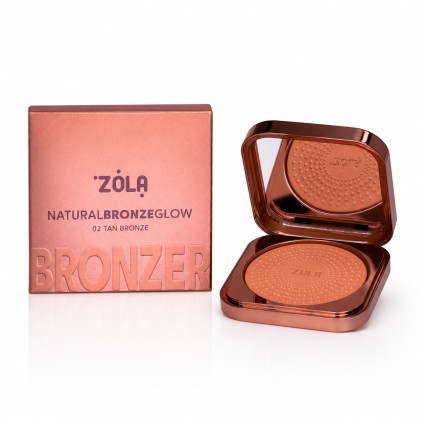 ZOLA Face Bronzer - Natural Bronze Glow - 02 Tan Bronze