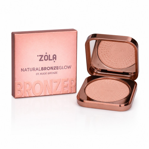Bronzer do twarzy ZOLA - Natural Bronze Glow - 03 Nude Bronze