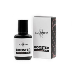 Бустер підсилювач клею Sculptor lash / Booster / Strawberry, 15 мл