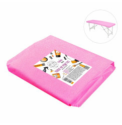 Spunbond couch cover (0.8x2.1 m) with elastic Panni Mlada density 45 g - pink