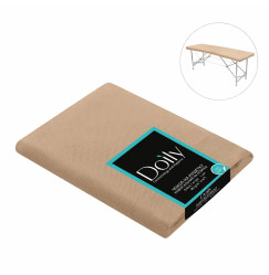 Disposable couch cover spunbond (0.8x2.1 m universal) with elastic Doily density 80 g - cream