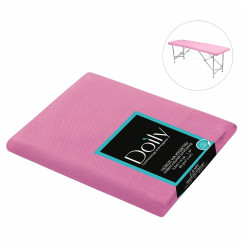 Disposable couch cover spunbond (0.8x2.1 m universal) with elastic Doily density 80 g - pink