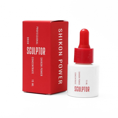 Eyebrow care product SCULPTOR / CONCENTRATE SHIKON POWER / jar, 15 ml