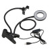 APEXEL / Stołowa lampa pierścieniowa LED 3,5 cala / APL-FL04