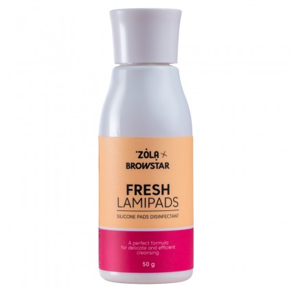 Дезинфицирующие средство для силиконовых валиков ZOLA x Browstar - Fresh Lamipads, 50 г
