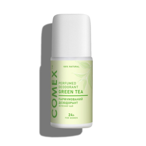Дезодорант натуральний Comex - GREEN TEA, 50 мл