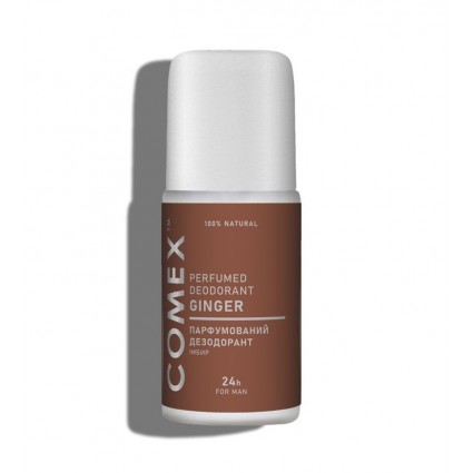 Comex Natural Deodorant for Men - GINGER, 50 ml