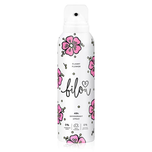 Дезодорант-спрей Bilou Deodorant Spray Flashy Flower / "Цветочно-ягодный", 150 мл