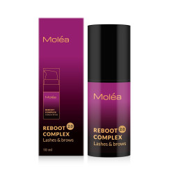Care product for eyelashes and eyebrows Molea - REBOOT COMPLEX version 2.0, 10 ml