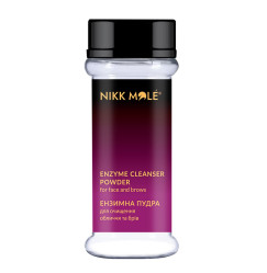 Enzyme cleansing powder for eyebrows and eyelashes Nikk Mole Enzyme Cleanser Powder 3in1, 50 g