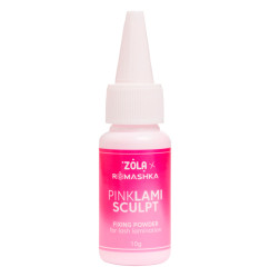 Puder utrwalający do laminacji rzęs ZOLA x Romashka - PINK LamiSculpt | różowy | 10 g
