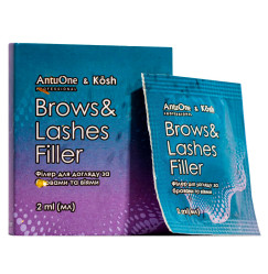 Filler for eyebrow and eyelash care AntuOne & Kosh - Brows & Lashes Filler, sachet, 2 ml
