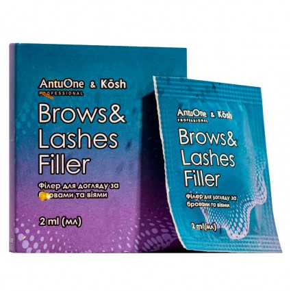 Filler for eyebrow and eyelash care AntuOne & Kosh - Brows & Lashes Filler, sachet, 2 ml