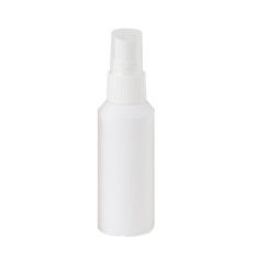 Spray bottle, cosmetic container - white, 100 ml