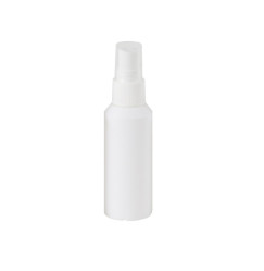 Spray bottle, cosmetic container - white, 60 ml