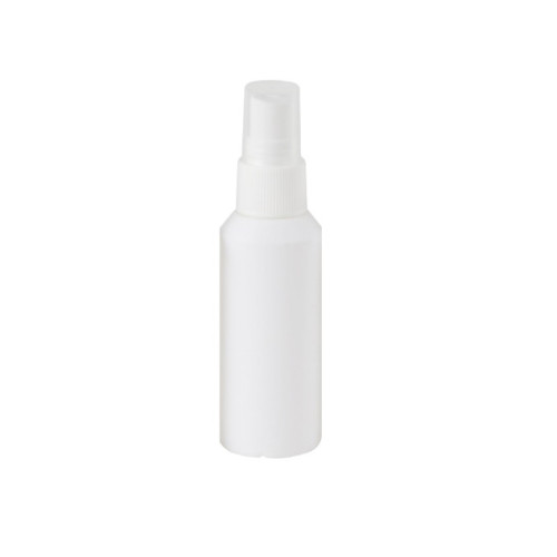 Spray bottle, cosmetic container - white, 60 ml