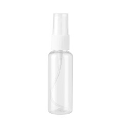 Spray bottle, cosmetic container - transparent, 50 ml