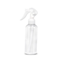 Bottle with trigger, cosmetic container, aero spray - transparent, 150 ml