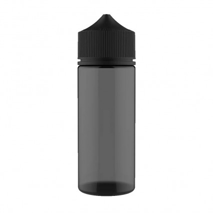 Butelka pojemnik na płyn Gorilla v3 - czarny półprzezroczysty, 120 ml