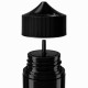 Butelka pojemnik na płyn Gorilla v3 - czarny półprzezroczysty, 120 ml