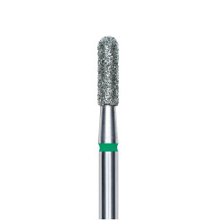 Okrągły frez diamentowy cylindryczny 2,3 mm / zielony STALEKS PRO / FA30G023/8K