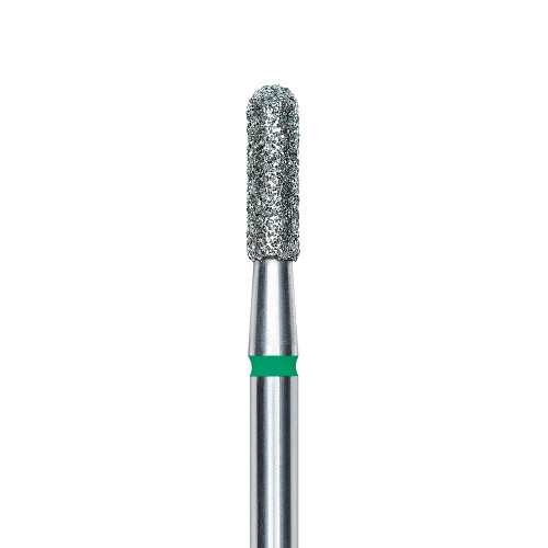 Okrągły frez diamentowy cylindryczny 2,3 mm / zielony STALEKS PRO / FA30G023/8K