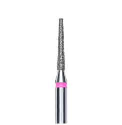 Frez diamentowy stożkowy obcięty 1,6 mm / czerwony STALEKS PRO / FA70R016/10K