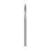 Nóż diamentowy płomień ostry 2,1 mm / czerwony STALEKS PRO / FA11R021/8K