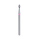 Cutter diamond kidney sharp 2.5 mm / red STALEKS PRO / FA60R025/4.5K