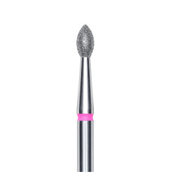 Nóż diamentowy ostry 2,5 mm / czerwony STALEKS PRO / FA60R025/4,5K