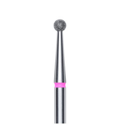 Frez kulkowy diamentowy 2,5 mm / czerwony STALEKS PRO / FA01R025K