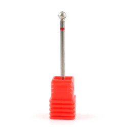 Milling cutter diamond ball 5 mm / red, 001 050R