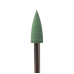 Cutter silicone cone sharp 404G / 4*12mm, 240 grit / green
