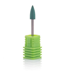 Cutter silicone cone sharp 404G / 4*12mm, 240 grit / green
