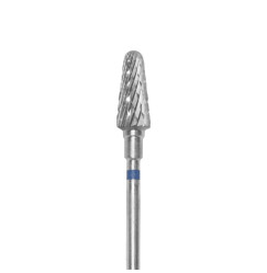 Stożek frezu węglikowego ścięty 6 mm / niebieski STALEKS PRO / FT70В060/14