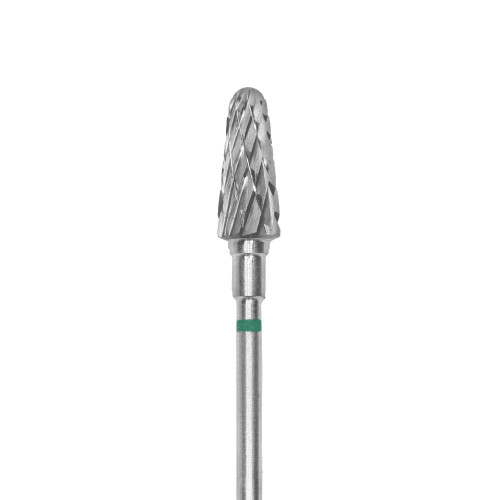Stożek frezu węglikowego ścięty 6 mm / zielony STALEKS PRO / FT70G060/14