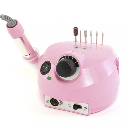 Фрезер для маникюра и педикюра Nail Master DM-202 / 30000об/мин / розовый
