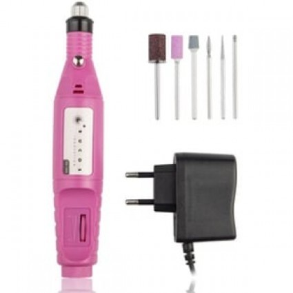 Milling pen for manicure BUCOS ZS-100 for 20000 rpm. / pink