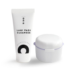 Żelowy środek dezynfekujący do czyszczenia wałków Okis Brow / Lami Pads Cleanser, 100 ml + pudełko do dezynfekcji