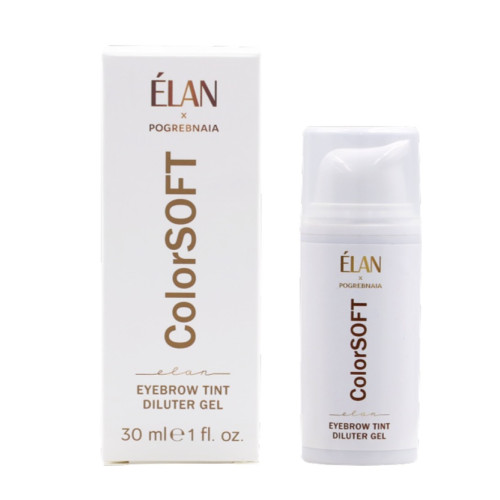 Гель-дилютер для окрашивания бровей ELAN х Pogrebnaia - ColorSOFT, 30 мл