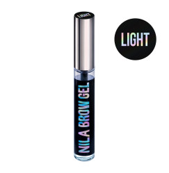 Transparentny żel do brwi Nila / Brow Gel / LIGHT, 10 ml