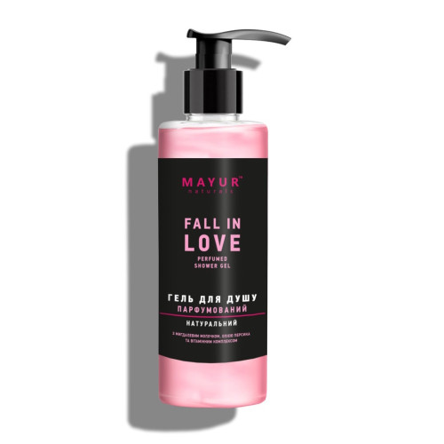Mayur Natural Perfumed Shower Gel - FALL IN LOVE, 200 ml