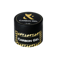 Гель для моментального ремонту нігтів F.O.X/Carbon Gel, 5 мл (баночка)
